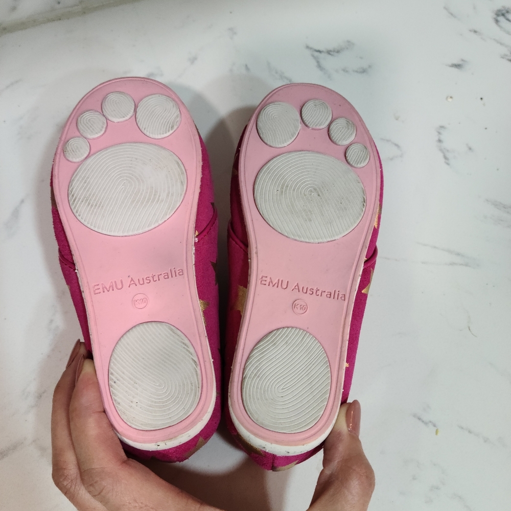 EMU Australia Starry Night Fushia Pink Gold Star shoes - Picture 5 of 5